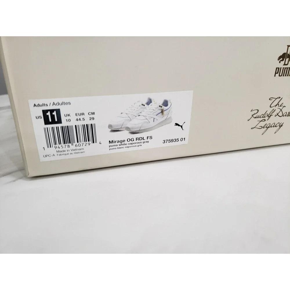 Puma Mirage OG RDL FS White Vaporous Rudolph‎ Dassler Legacy Shoe Trainer